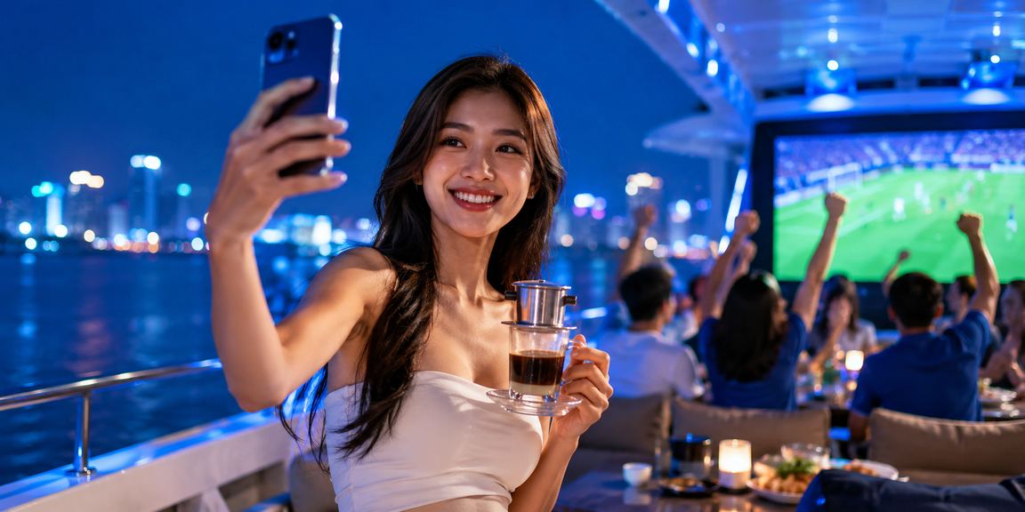 Khách hàng chơi High Roller trên thiết bị di động tại Đà Lạt